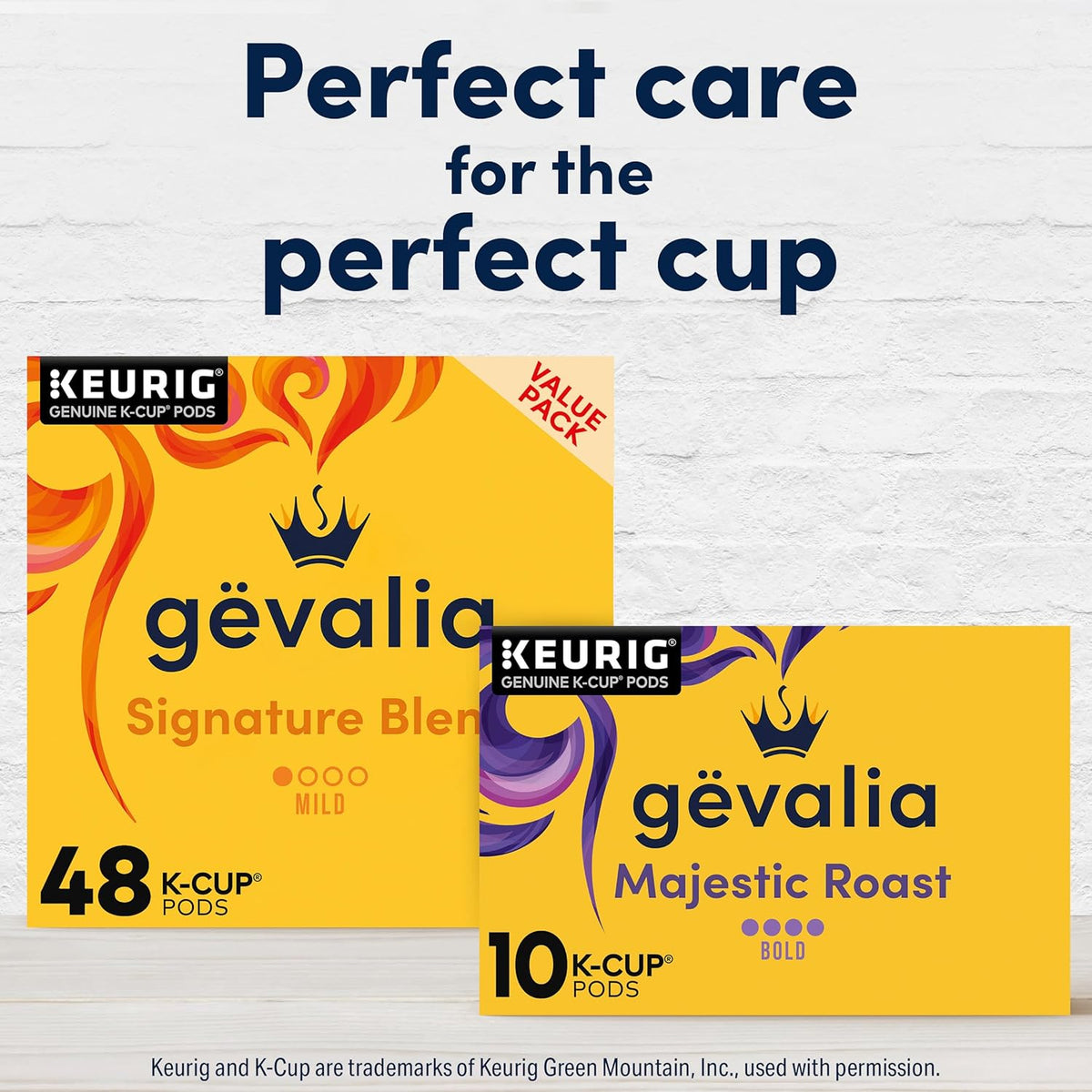 Gevalia Majestic Roast K-Cup Coffee Pods – Allergen-Free Daily Indulgence, Kosher-Certified Dark Roast for Sensitive Households
