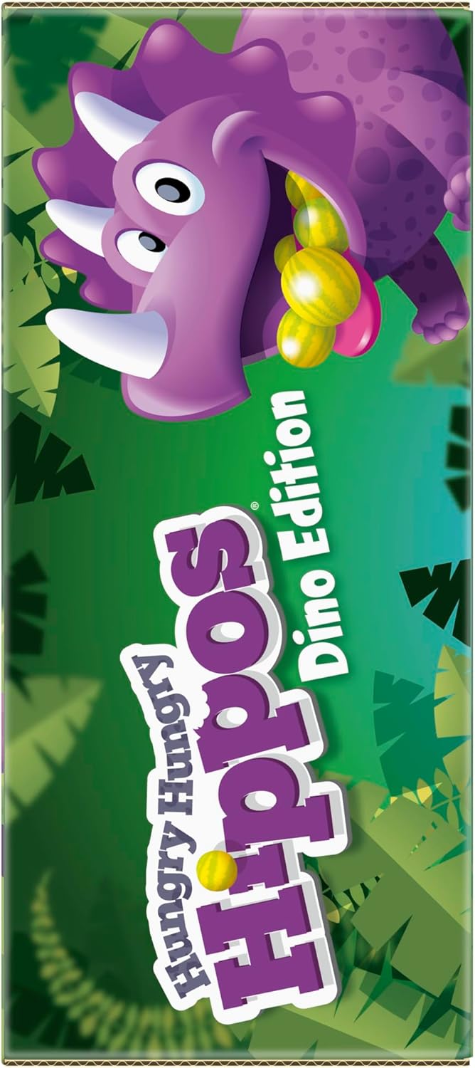 Hasbro Dino Hippos Board Game – Holiday and Birthday Present for Dinosaur-Obsessed Children