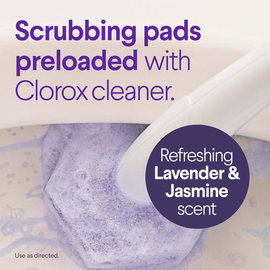 hexagonal pad shape designed to conform under the toilet rim
