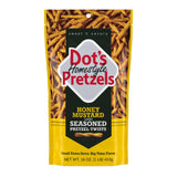Dot's Pretzels Honey Mustard Seasoned Pretzels – Crowd-Pleasing Party Snack for Camping, Picnics, and Patio Gatherings, 16oz