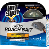 Hot Shot Ultra Liquid Roach Bait – Peace of Mind Roach Control for Sensitive Households, No Odor No Mess