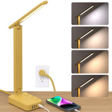 Addtam Foldable Desk Lamp with 3 Outlets 4 USB Ports – Thoughtful Housewarming Gift for Remote Workers