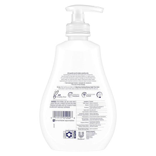 hypoallergenic, ph-neutral formula suitable for sensitive baby skin