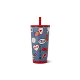 HydroJug Everyday Tumbler 14 oz – Travel-Friendly Tumbler for Road Trips and Picnics, Ceramic-Lined Stainless Cup