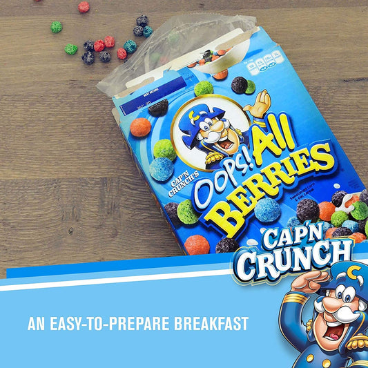 includes two original and two crunch berries flavor boxes for built-in variety