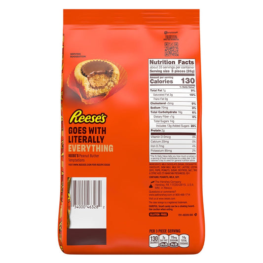 individually wrapped pieces for hygiene, freshness, and easy distribution