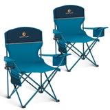 ALPHA CAMP 2-Pack Folding Lounge Chair with Cooler Bag – Supportive Rest Chair for Mindful Outdoor Retreats and Patio Reset Moments