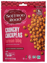Saffron Road Korean BBQ Chickpea Snack – Allergen Conscious Playdate Snack, Halal Kosher and Vegan Friendly