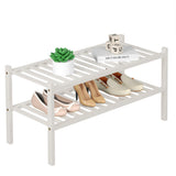 ROMGUAR CRAFT Natural Bamboo Storage Shelf – Meaningful Wedding Registry Gift for Couples Furnishing First Home