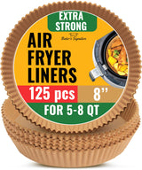 Air Fryer Paper Liners – Giftable Cooking Accessory for First Apartment Dwellers, 350 Pcs Multi-Shape Sheets