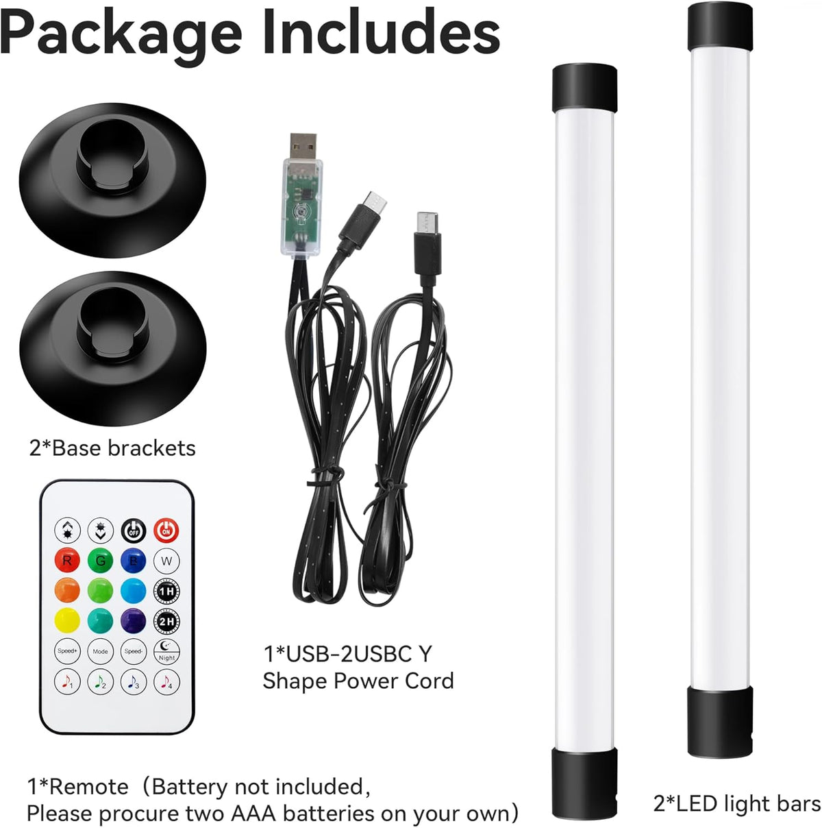 LotusLamp X Smart Light Bar – Living Room Mood Lighting, App & Remote Controlled TV Backlight with 64 Scenes