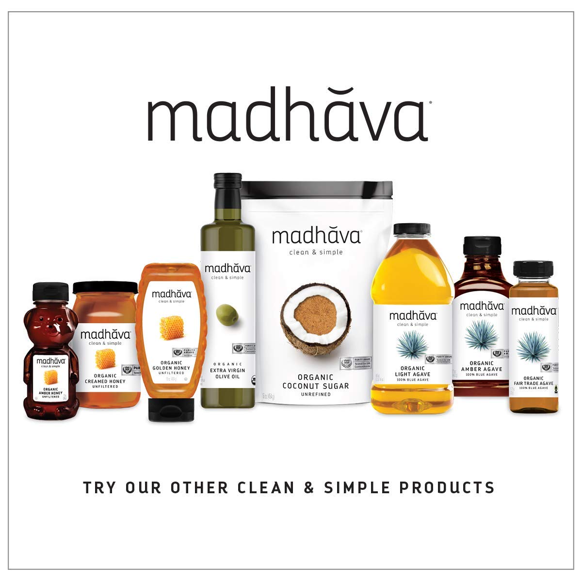 MADHAVA Organic Light Agave – Family Friendly Sweetener for Kids Breakfast and Lunchboxes