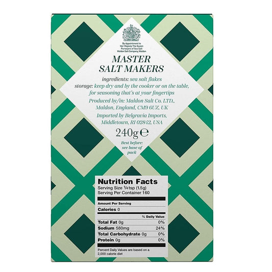 maldon signature pyramid-shaped flake crystals for clean crunch