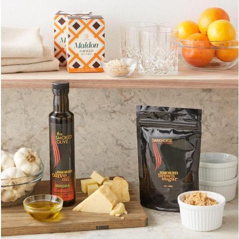 Maldon Smoked Sea Salt Flakes – Durable Gourmet Seasoning for Tailgating and Outdoor Entertaining