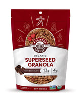 Manitoba Harvest Organic Superseed Granola – Commuter Cupholder Snack Pack, Vegan Dark Chocolate Granola for On-the-Go Professionals