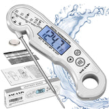 ANDAXIN Digital Meat Thermometer Gift Set for Grilling Dads and Newlyweds - Waterproof Instant Read Probe with Backlight for Housewarming and Holiday Gifting