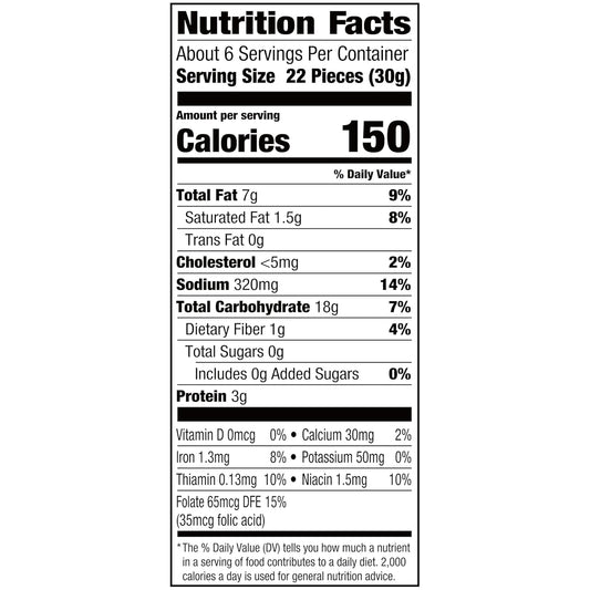 mega bite size — larger cracker format than classic goldfish for bigger crunch