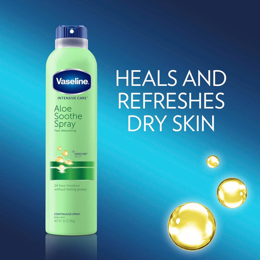 micro-droplets of vaseline jelly formula that absorbs in seconds