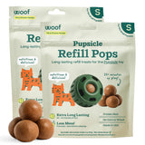 WOOF Pupsicle Birthday Refill Pops Dog Treats, Large – Festive Holiday Stocking Stuffer for Medium and Large Breed Dogs
