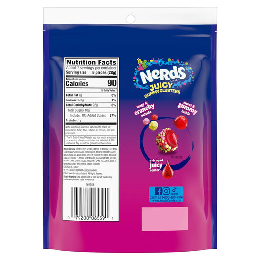 multiple flavor variants including strawberry punch, rainbow, berry, and very berry