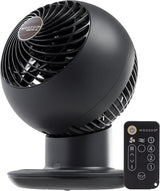 IRIS USA WOOZOO Night-Shift Bedroom Circulator – Natural Breeze Mode and 65° Oscillation to Cool a Sleeping Partner