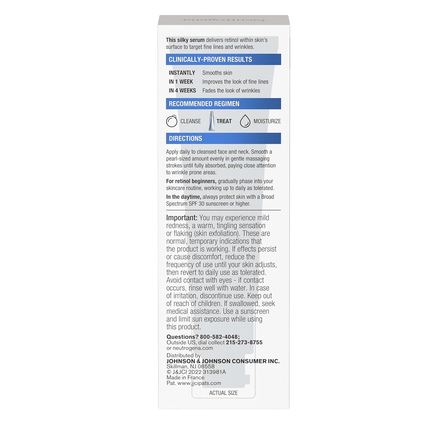 Neutrogena Rapid Wrinkle Repair Retinol Serum – Clean, Lightweight Anti-Aging for Effortless Daily Skincare