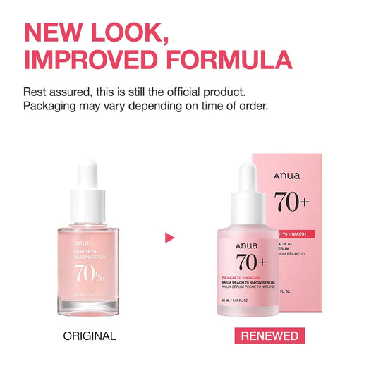niacinamide for mild, gentle skin tone evening and brightening