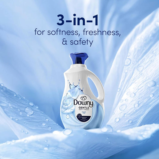 ocean mist light scent profile featuring crisp rain, lily, and sandalwood notes