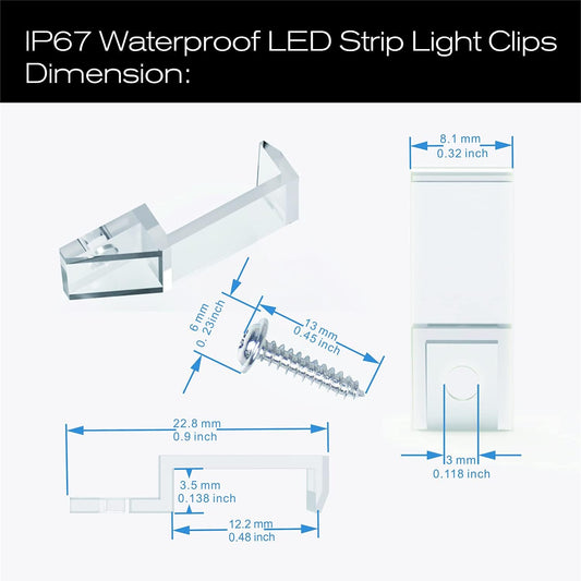 one-side screw fixing (single-screw) design versus traditional two-screw clips