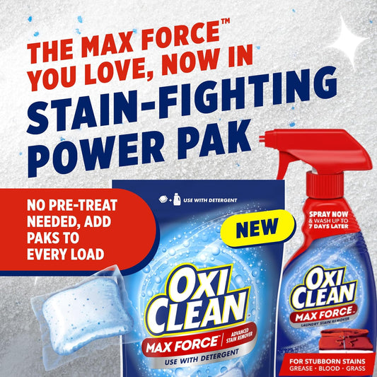 oxygen-powered stain-fighting formula with 2x stain fighters versus leading value detergent per load