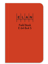 Elan Publishing Company E64-8x4S Sewn Field Book 4 5/8 x 7 1/4 - Dual-Format Notebook for Streamlined Traverse Recording