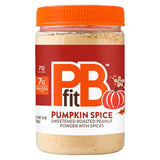 PBfit Pumpkin Spice Peanut Butter Powder for Office Pantry Snacking, Quick Protein Smoothie Mix