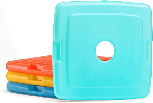plastic shell with polyethylene insulation for leak-proof, food-safe cooling
