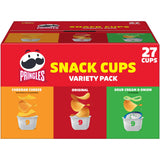 Pringles Potato Crisps Chips, Lunch Snack Cups, Shatter-Resistant Grab-and-Go Snacks for Coolers, Hikes, and Park Days