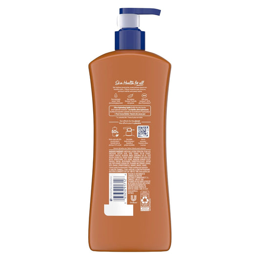 pure cocoa butter as the hero ingredient for radiance and scent