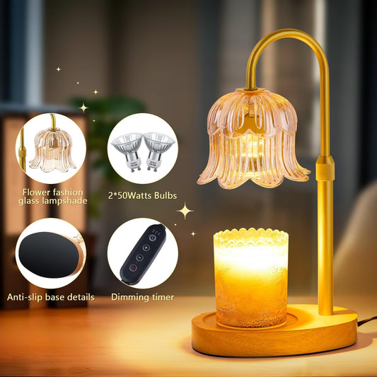 push-button dimmer control for adjustable brightness