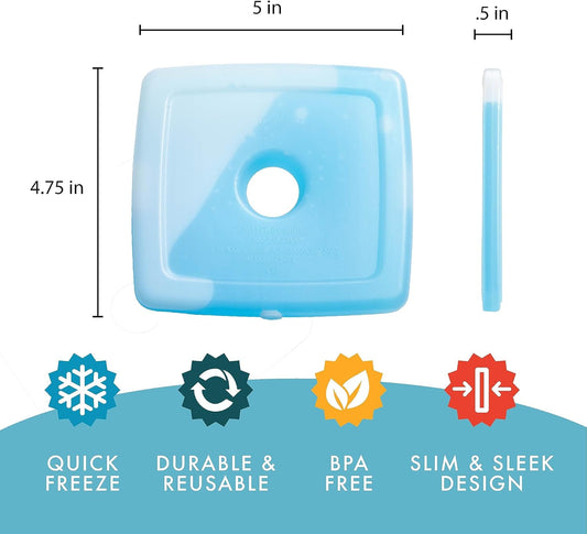 quick-freeze high-performance gel core engineered for all-day cooling