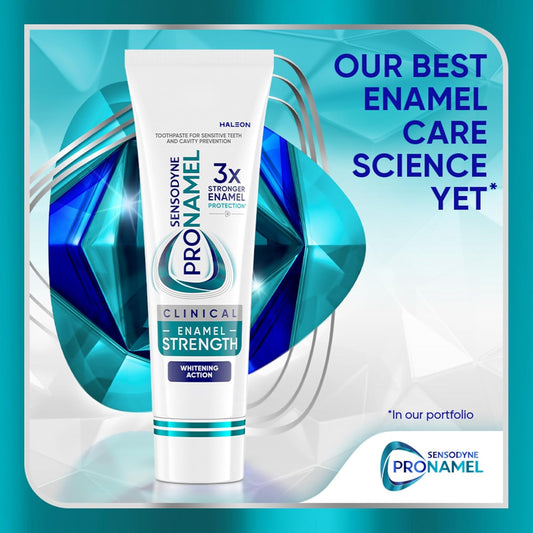 repairs 66% of micro-damage in acid-softened enamel over 7-day lab-tested protocol