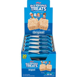 Kellogg's Rice Krispies Treats Crispy Marshmallow Squares – Workplace Break Room Snack Bars for Busy Professionals, 16 Count