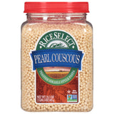 RiceSelect Pearl Couscous – Cholesterol-Free Low-Sodium Pasta for Nutritious Family Dinners and Child-Friendly Lunchbox Salads