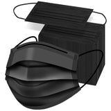 ZTANPS ASTM Level 1 Black Face Masks Bulk – Single Use Protective Masks for Travel and Workplace