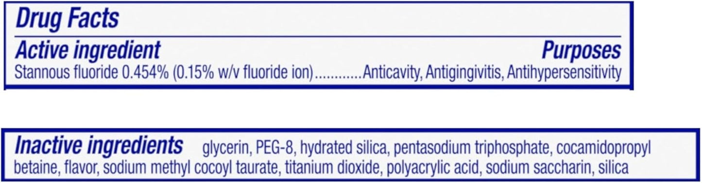 Sensodyne Sensitivity Gum and Enamel Toothpaste – Soothing Triple Protection Paste for Mindful Nightly Brushing, 3.4 oz Tubes 3-Pack