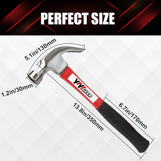 shock-absorbing fiberglass handle (on yy-1-003 variant) for reduced vibration transfer