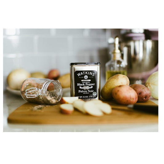 single-ingredient formula: pure ground peppercorns with no additives