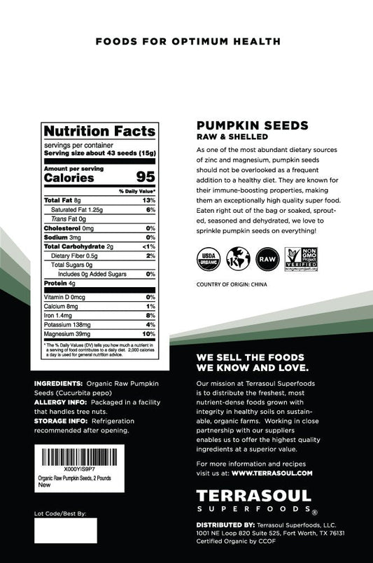 single-ingredient formulation with no additives, preservatives, or added salt