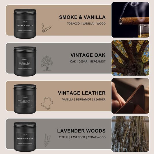 soy wax formulation for clean, smokeless burn