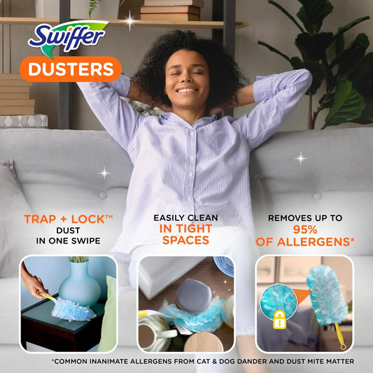 specially coated fibers that trap and lock dust without releasing it back