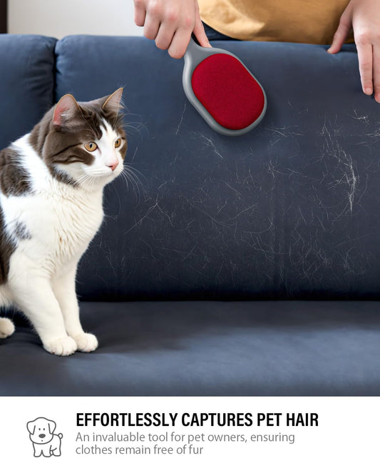 static-resistance cleaning mechanism requiring directional brushing