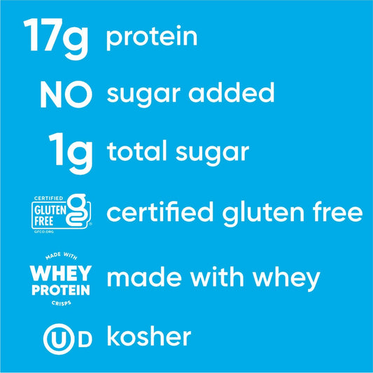 sweetened with monkfruit extract and erythritol instead of sugar or artificial sweeteners