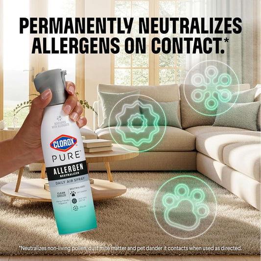 targets and neutralizes pet dander, dust mite matter, and pollen